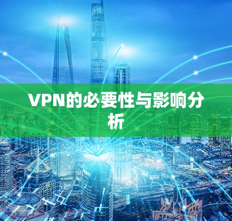 VPN的必要性与影响分析