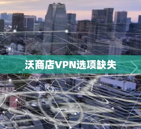 沃商店VPN选项缺失 沃商店VPN选项缺失