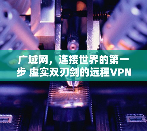 广域网,连接世界的第一步 虚实双刃剑的远程VPN 广域网,连接世界的第一步 虚实双刃剑的远程VPN