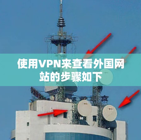 使用VPN来查看外国网站的步骤如下