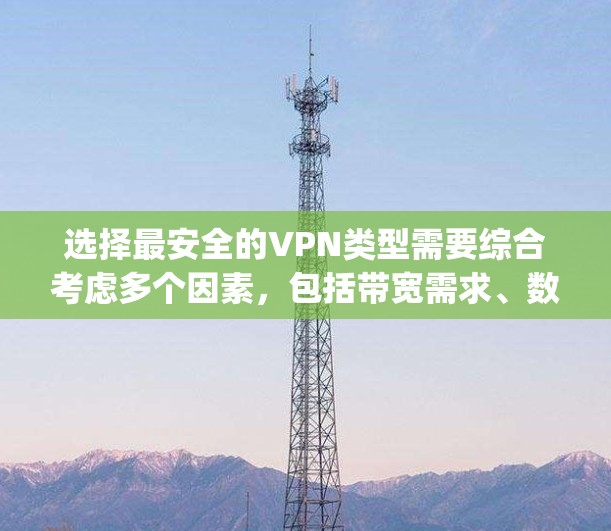 选择最安全的VPN类型需要综合考虑多个因素,包括带宽需求、数据安全、个人隐私、服务器安全和个人设备安全。以下是一些 commonly used VPN types 的特点和推荐 选择最安全的VPN类型需要综合考虑多个因素,包括带宽需求、数据安全、个人隐私、服务器安全和个人设备安全。以下是一些 commonly used VPN types 的特点和推荐