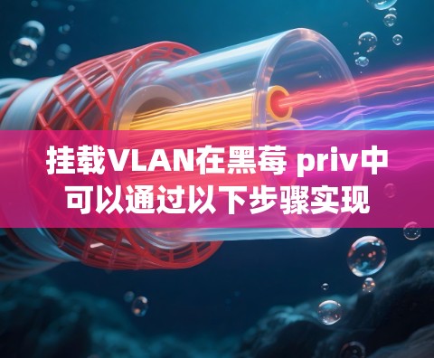 挂载VLAN在黑莓 priv中可以通过以下步骤实现 挂载VLAN在黑莓 priv中可以通过以下步骤实现