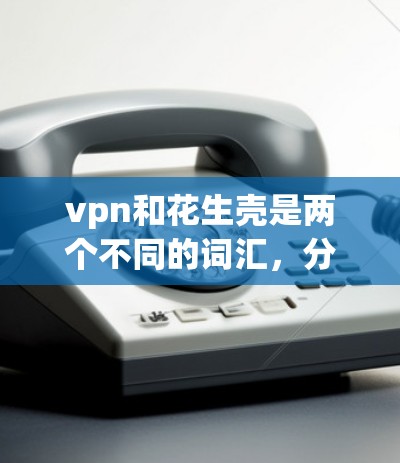 vpn和花生壳是两个不同的词汇，分别在不同的上下文中有特定的含义和应用。以下是对这两个词的详细解释