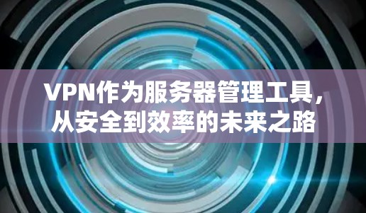 VPN作为服务器管理工具，从安全到效率的未来之路