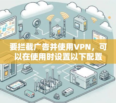 要拦截广告并使用VPN,可以在使用时设置以下配置 要拦截广告并使用VPN,可以在使用时设置以下配置