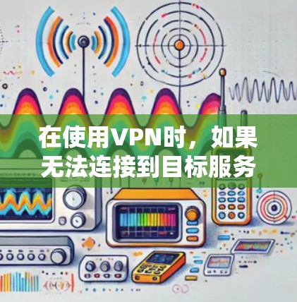 在使用VPN时，如果无法连接到目标服务器，可以按照以下步骤进行解决