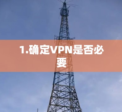 1.确定VPN是否必要 1.确定VPN是否必要