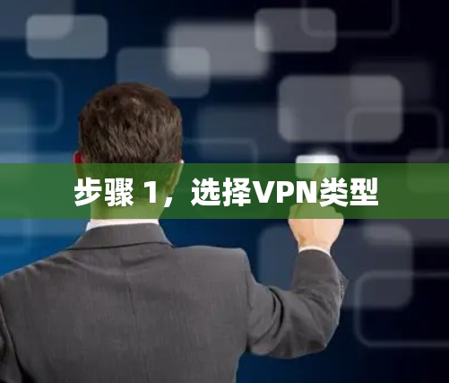 步骤 1,选择VPN类型 步骤 1,选择VPN类型