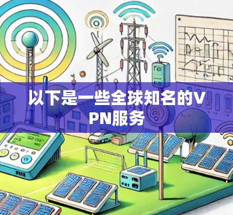 以下是一些全球知名的VPN服务 以下是一些全球知名的VPN服务