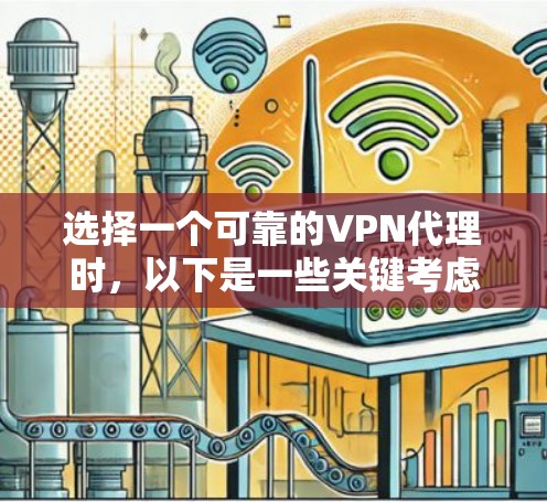 选择一个可靠的VPN代理时,以下是一些关键考虑的因素 选择一个可靠的VPN代理时,以下是一些关键考虑的因素