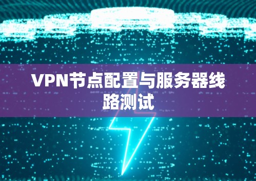 VPN节点配置与服务器线路测试
