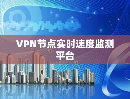 VPN节点实时速度监测平台