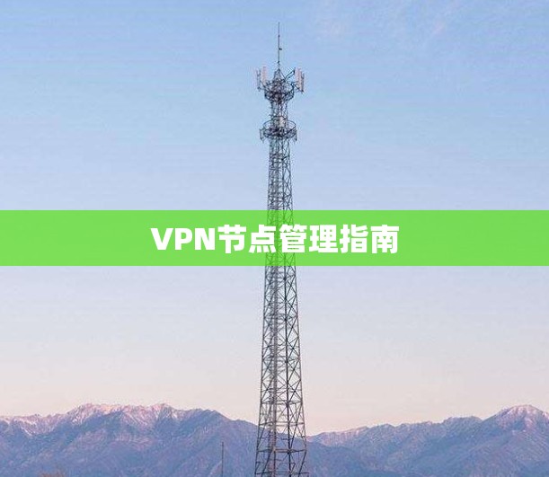 VPN节点管理指南 VPN节点管理指南