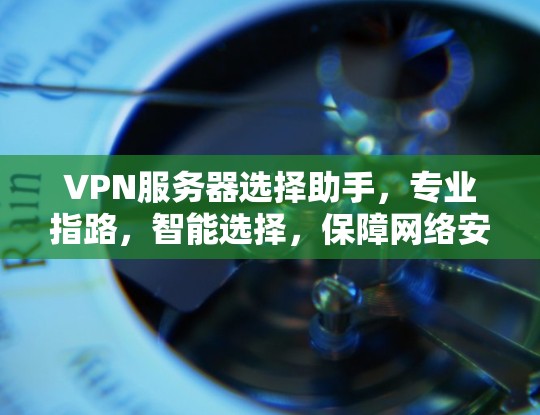 VPN服务器选择助手，专业指路，智能选择，保障网络安全
