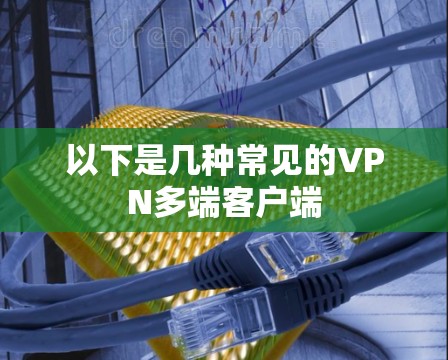 以下是几种常见的VPN多端客户端 以下是几种常见的VPN多端客户端