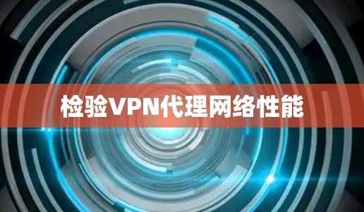 检验VPN代理网络性能