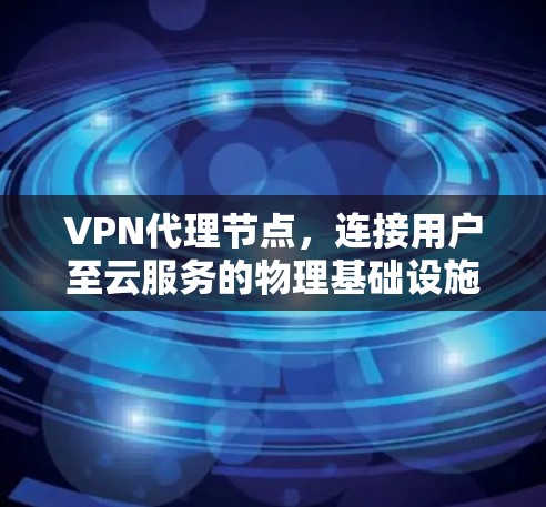 VPN代理节点，连接用户至云服务的物理基础设施