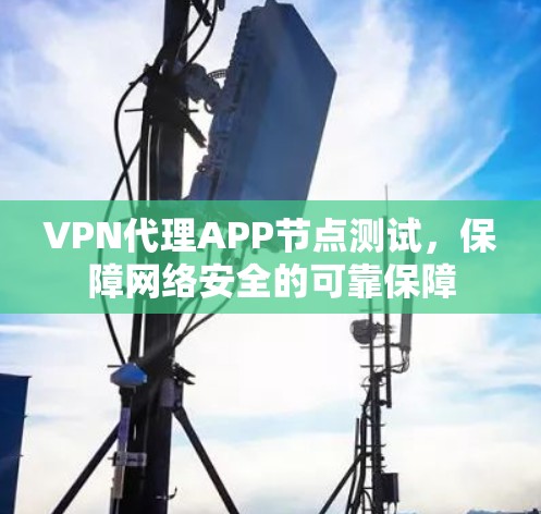 VPN代理APP节点测试，保障网络安全的可靠保障
