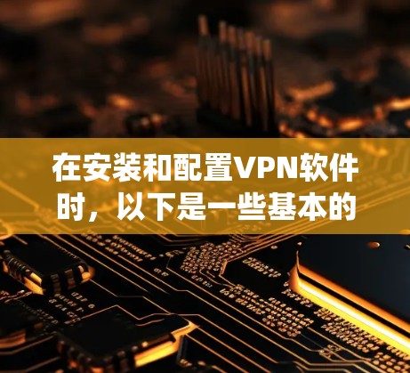 在安装和配置VPN软件时，以下是一些基本的步骤和方法，适用于大多数安卓设备。这些步骤适用于使用常见的VPN软件，如 Wireshark、OpenVPN、VPNmodder等