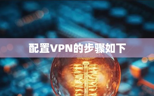 配置VPN的步骤如下 配置VPN的步骤如下