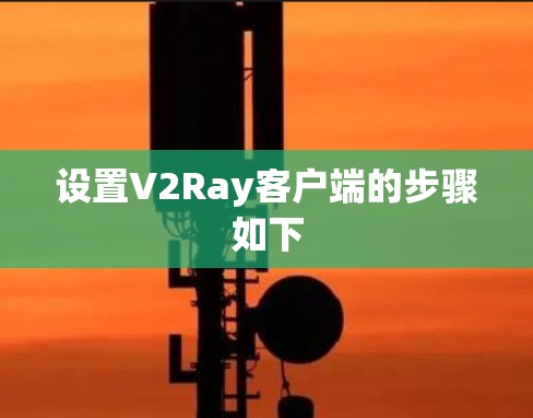 设置V2Ray客户端的步骤如下