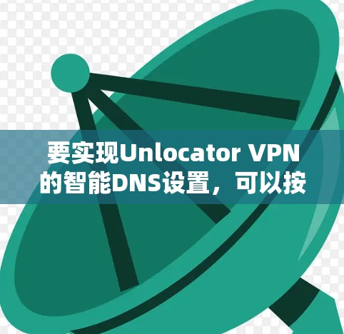 要实现Unlocator VPN的智能DNS设置，可以按照以下步骤进行