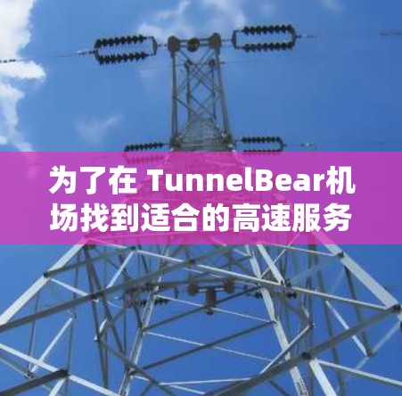 为了在 TunnelBear机场找到适合的高速服务器，您可以按照以下步骤进行
