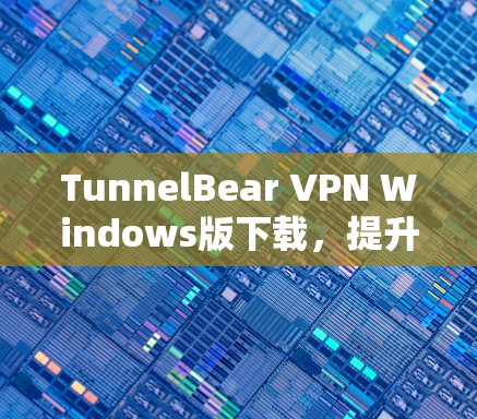 TunnelBear VPN Windows版下载，提升网络安全的智能VPN