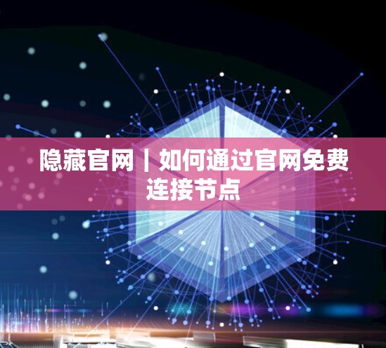 隐藏官网｜如何通过官网免费连接节点