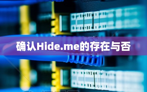 确认Hide.me的存在与否