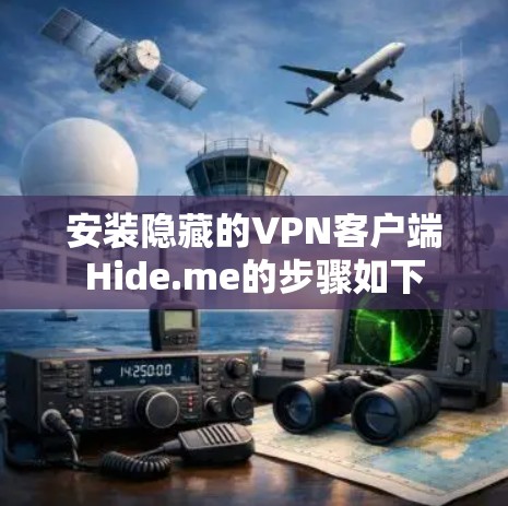 安装隐藏的VPN客户端Hide.me的步骤如下