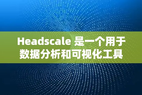Headscale 是一个用于数据分析和可视化工具，支持多种格式的数据导入和处理，提供多种图表和模板，支持生成报告。以下是 Headscale 使用的基本步骤
