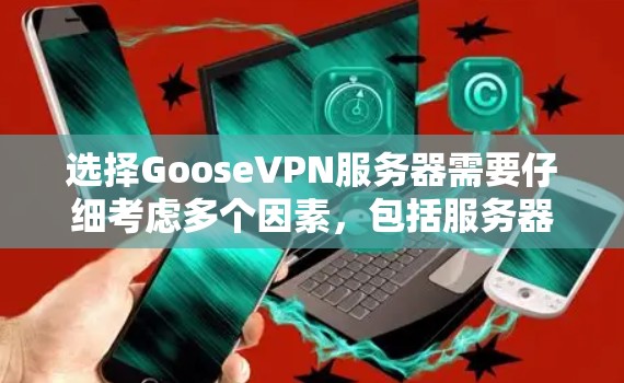 选择GooseVPN服务器需要仔细考虑多个因素,包括服务器类型、适合的用户群体、IP地址、需求(实时视频、语音通话)安全环境、配置选项以及功能支持等。以下是详细的步骤指南
