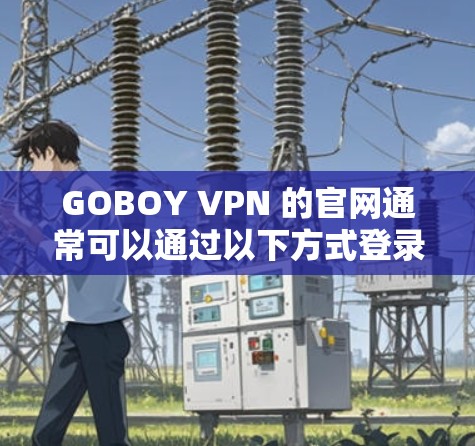 GOBOY VPN 的官网通常可以通过以下方式登录