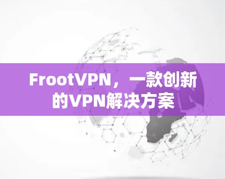 FrootVPN，一款创新的VPN解决方案
