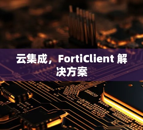 云集成，FortiClient 解决方案